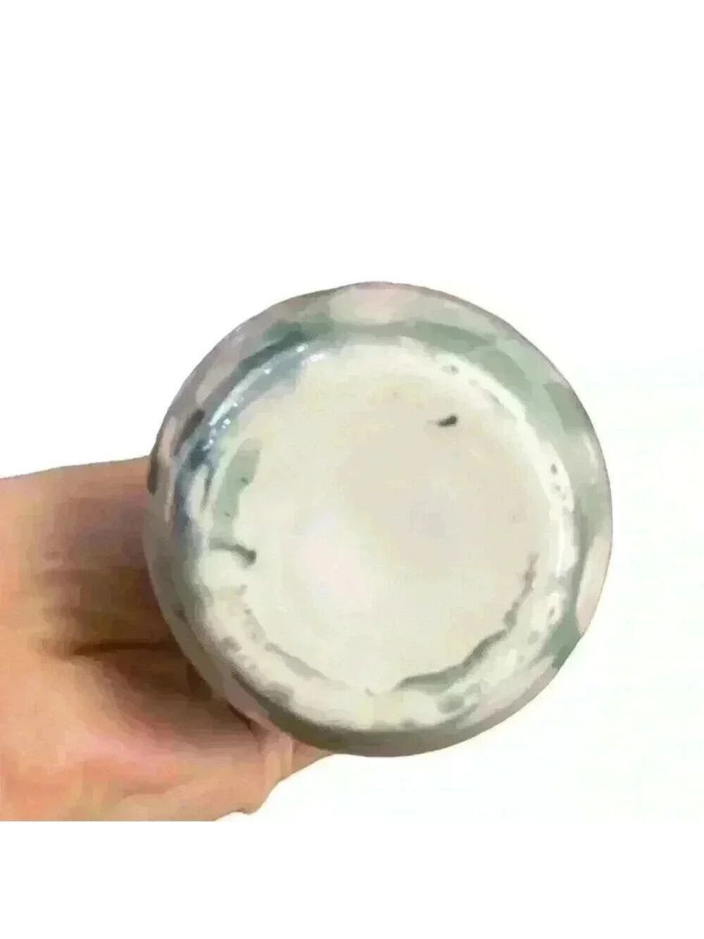 BUD Vase ceramic hand painted glazed - Picture 3 of 4